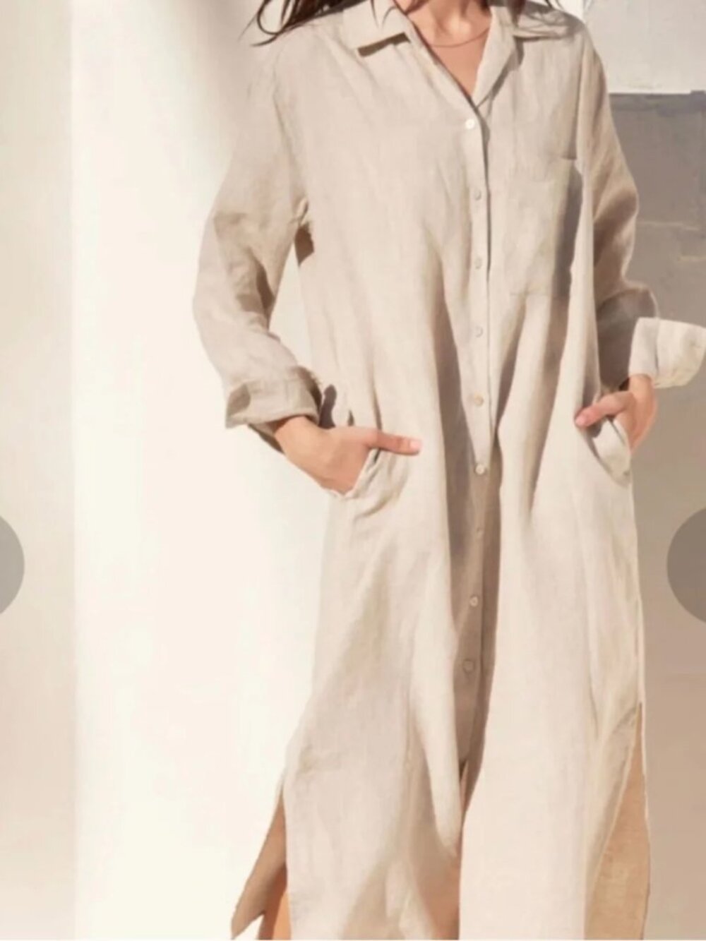 AYR The Deep End Dress in Rice Pudding XS NWOT
